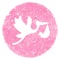 Document, capture, and share your precious pregnancy & baby milestone photos by marking them with custom beautiful artwork, stickers, and personalized text