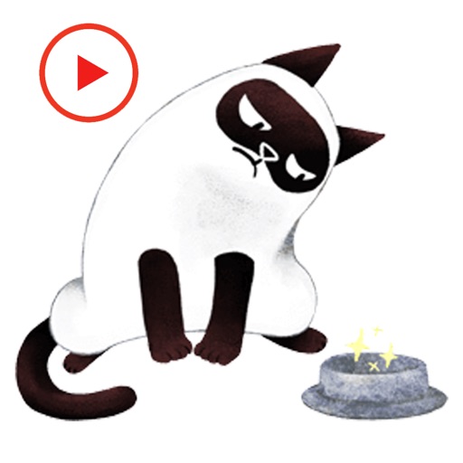 Cat Animated Lovely Stickers icon