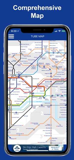 Tube Map: Navigate London