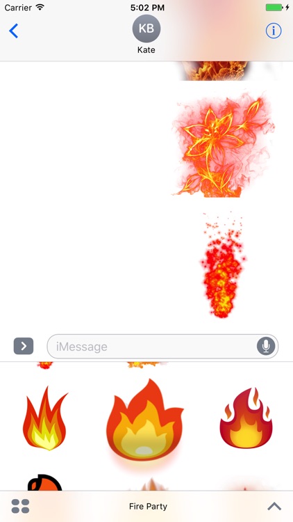 Fire Party Stickers screenshot-2