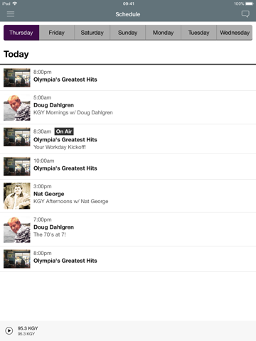 95.3 Olympia's KGY screenshot 3
