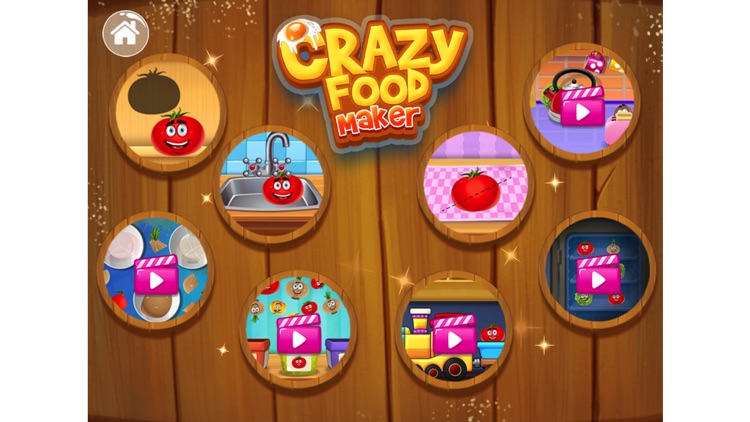 Crazy Food Maker Learning Game