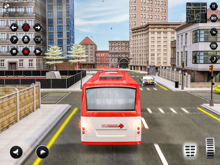 Ciudad Autobús Conducción Pasa