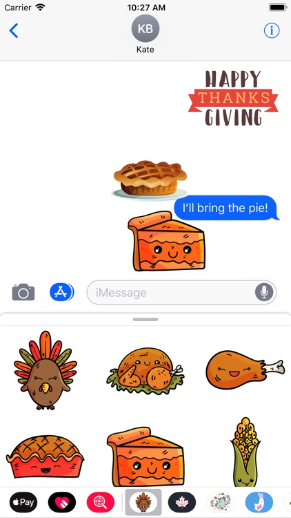 Thanksgiving Stickers & Emoji screenshot-3