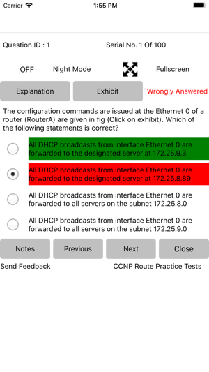 ExamSim For CCNP Route 300-101(圖9)-速報App