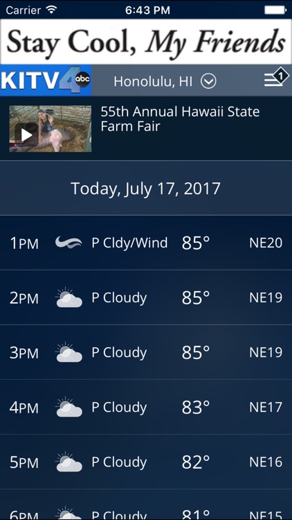 KITV Weather, Hurricane Tracker & Traffic screenshot-4