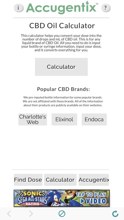 CBD Hemp Oil Calculator