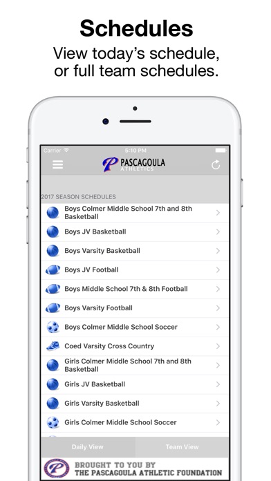 Pascagoula Athletics screenshot 4