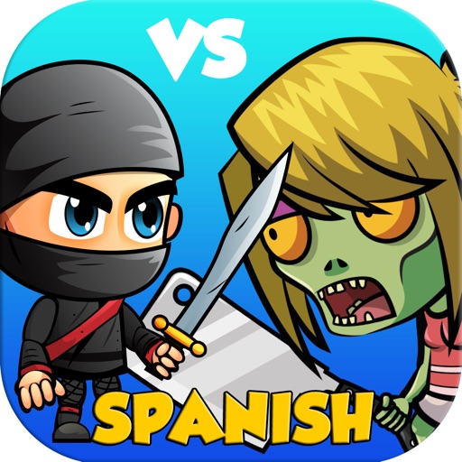 ninja vs zombies - word games Icon