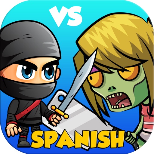 ninja vs zombies - word games