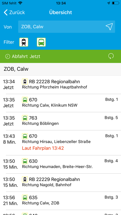 VGC-Verkehrsgesellschaft Calw screenshot 4