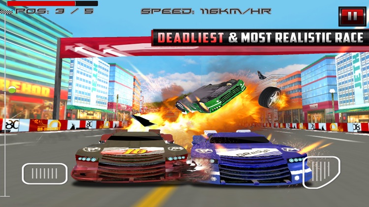 Racing Outlaws Pixel Car Race screenshot-0