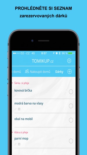 TOMIKUP - Dárkový wishlist(圖9)-速報App