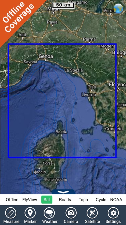 Ligurian Sea Cetacean Chart HD screenshot-4