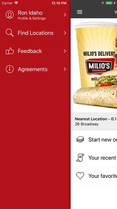 Milio's Sandwiches screenshot 2