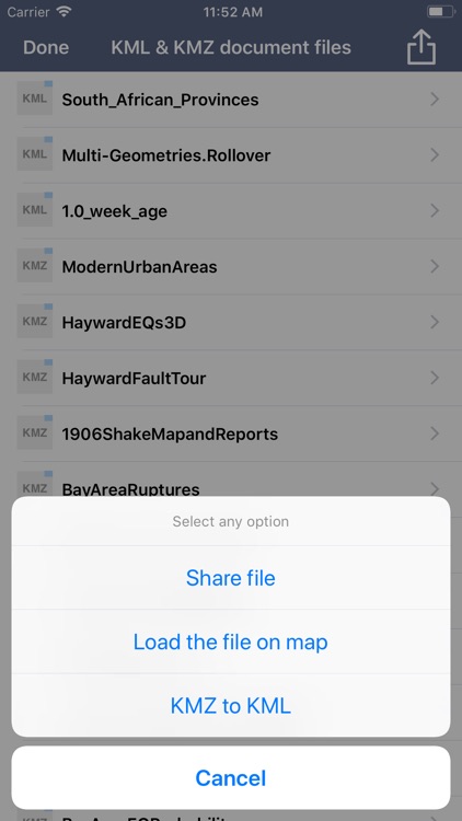 KML KMZ Viewer-Converter screenshot-9