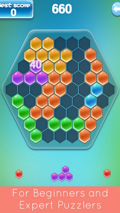 Jelly Hexa Crush Fun screenshot 2
