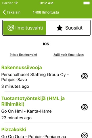 Oikotie Työpaikat screenshot 3