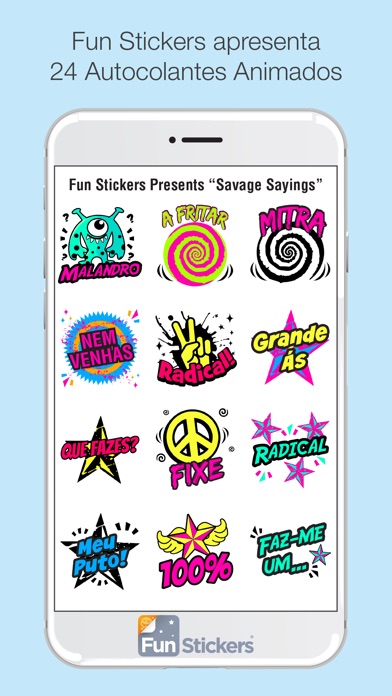 Dizeres Selvagens iSticker screenshot 3