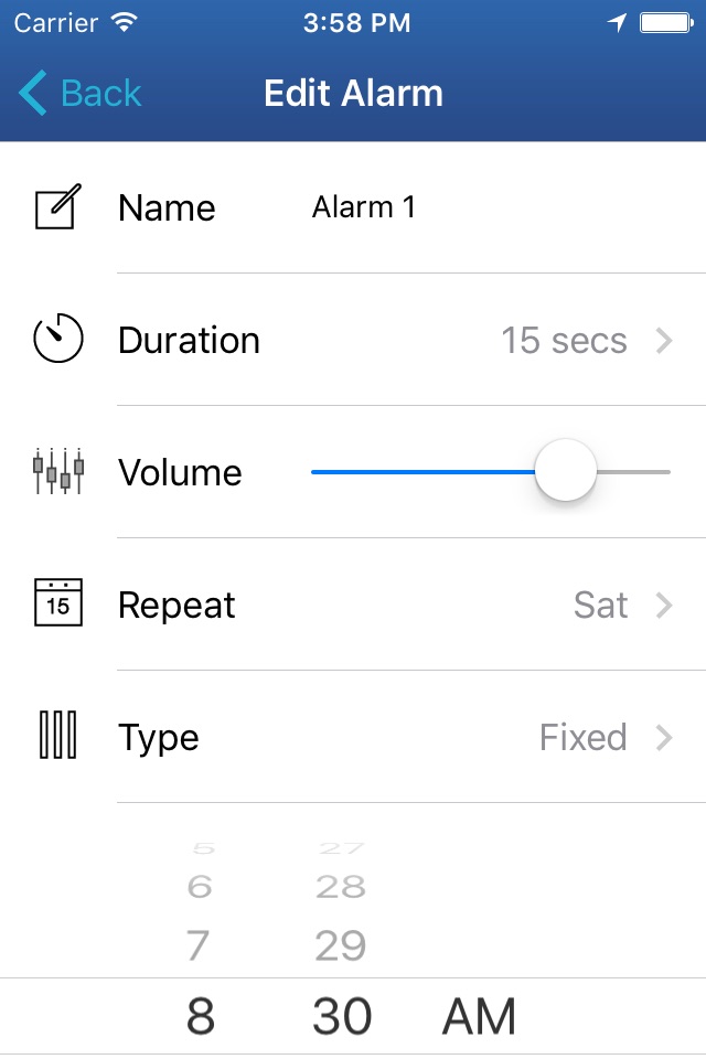 Auto-Shutoff Alarm Clock screenshot 3
