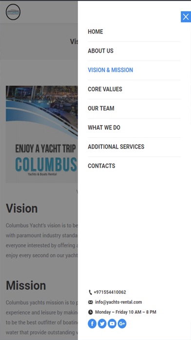 Columbus Yachts screenshot 3