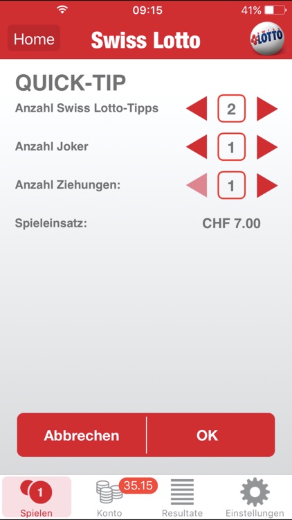 Swiss Lotto By Swisslos