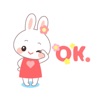 Cute Rabbit Animated Sticker