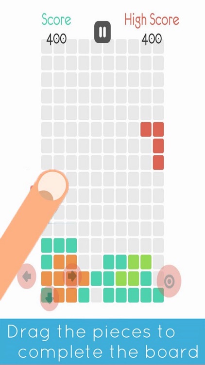 Drop Color Brick Game