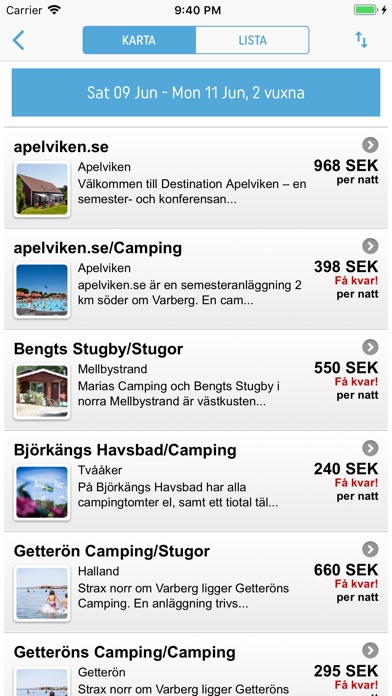 download Camping.se, Camping & Stugor apps 1