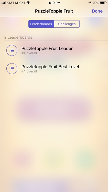 PuzzleTopple Fruit