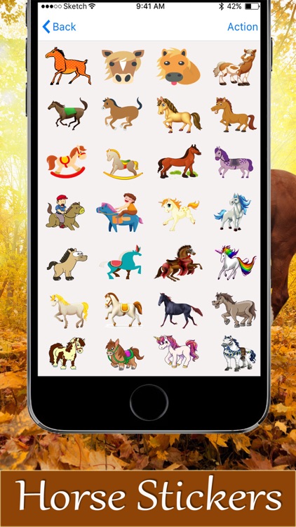 Horse Stickers 2018