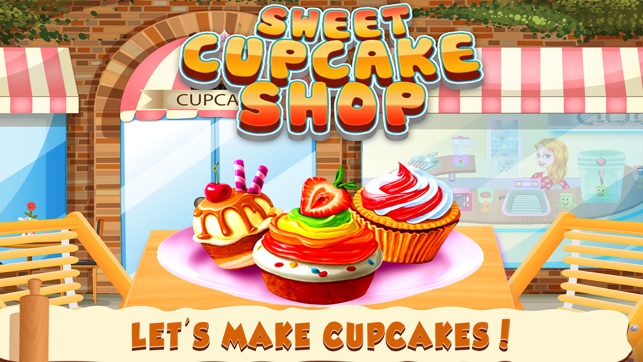 Cupcake Shop Kids cooking Game(圖1)-速報App