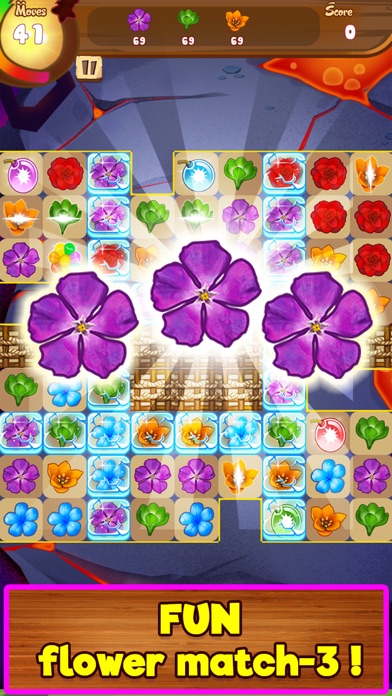 BLOSSOM GARDEN MATCH 3 PUZZLE GAME! 1.3 IOS
