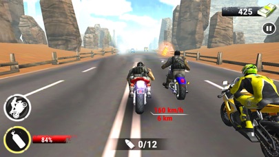 Bike Highway Fight Race Sports screenshot 2