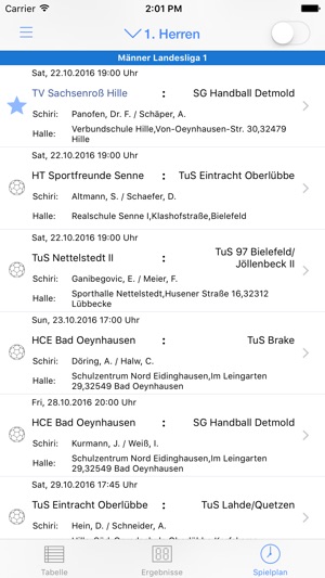 TV Sachsenroß Hille Handball(圖2)-速報App