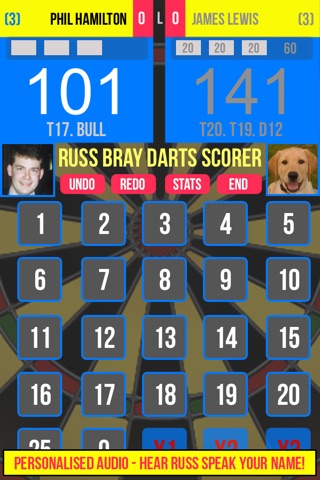 Russ Bray Darts Scorer Lite+ screenshot 2