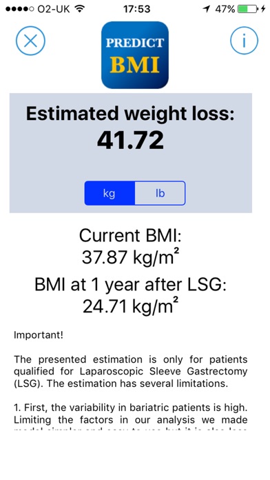 Predict BMI screenshot 2