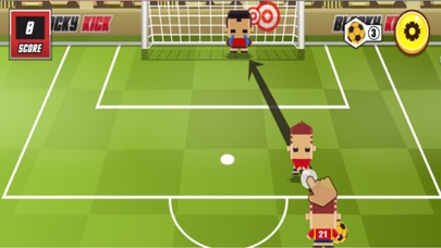 Blocky Kick-Funny soccer screenshot 2