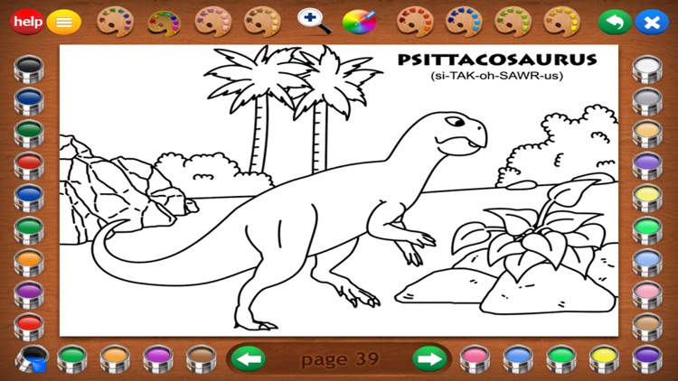 Coloring Book 2: Dinosaurs screenshot-7