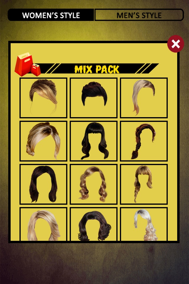 Hair Style Changer app | women & men makeover screenshot 2