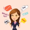 Chit Chat With Bubble Speech Text Stickers