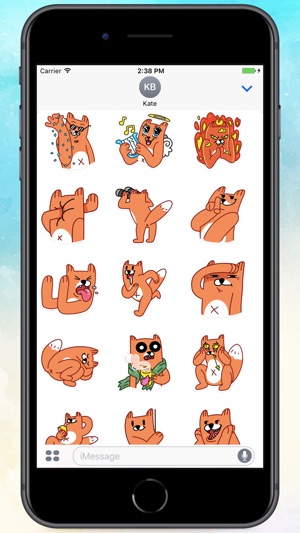 Crazy Foxy! Stickers(圖2)-速報App