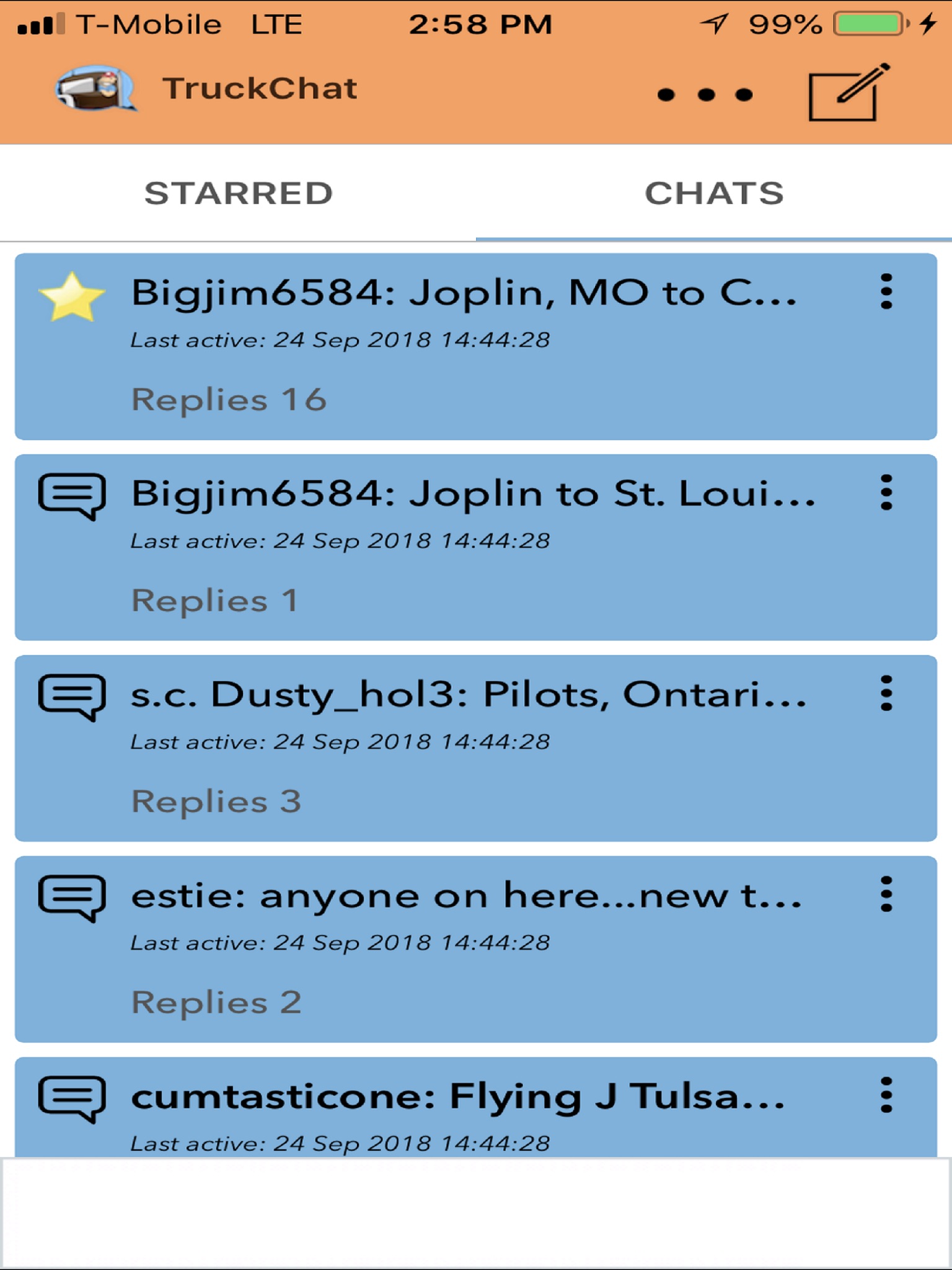 TruckChat screenshot 4