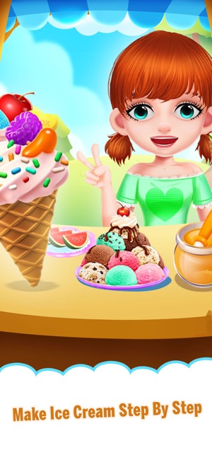 Yummy Ice Cream Making Shop