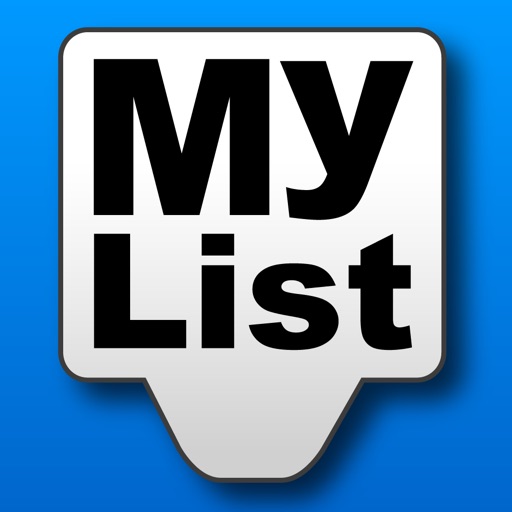 My List, notes, lists, todo iOS App