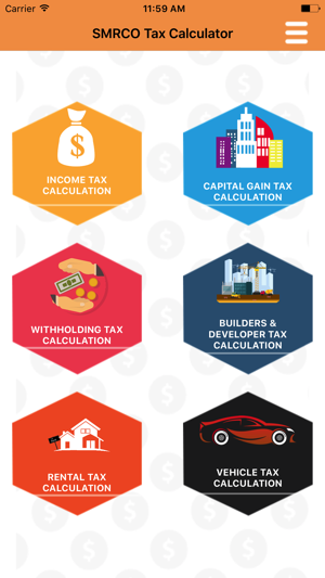 SMRCO Tax Calculator 2018