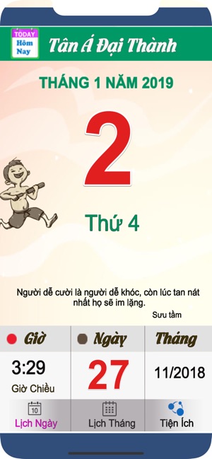 Lịch Vạn Niên 2019 Tân Á(圖3)-速報App