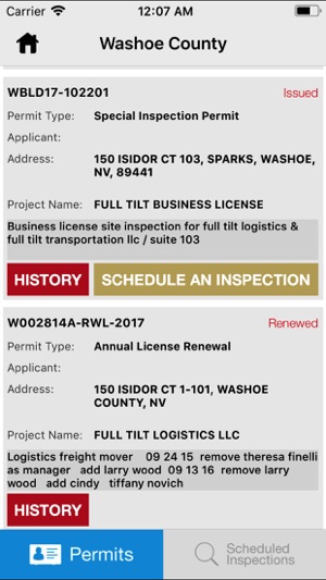 Washoe Building Inspection(圖3)-速報App