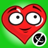Heart - Animated cute stickers