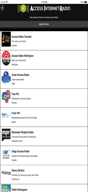 Access Internet Radio NZ